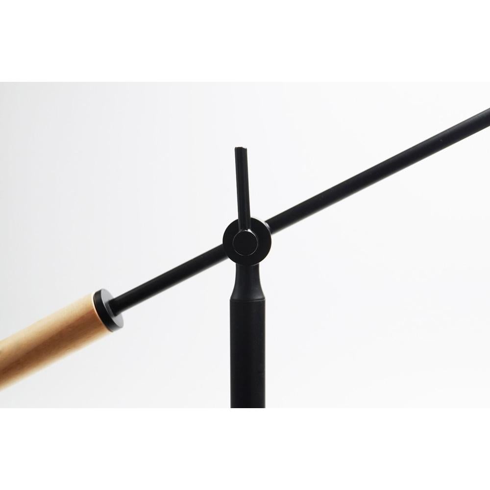 Scandinavian Modern Style Adjustable Floor Lamp - Black Fast shipping On sale
