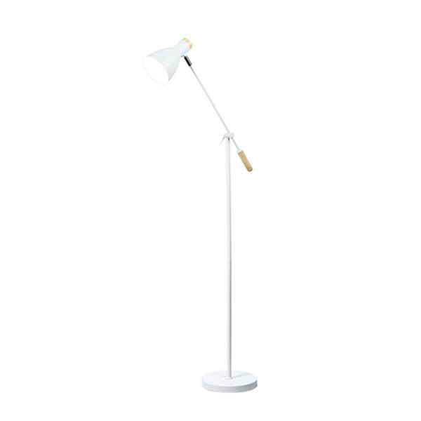 Scandinavian Style Adjustable Floor Lamp - White Fast shipping On sale