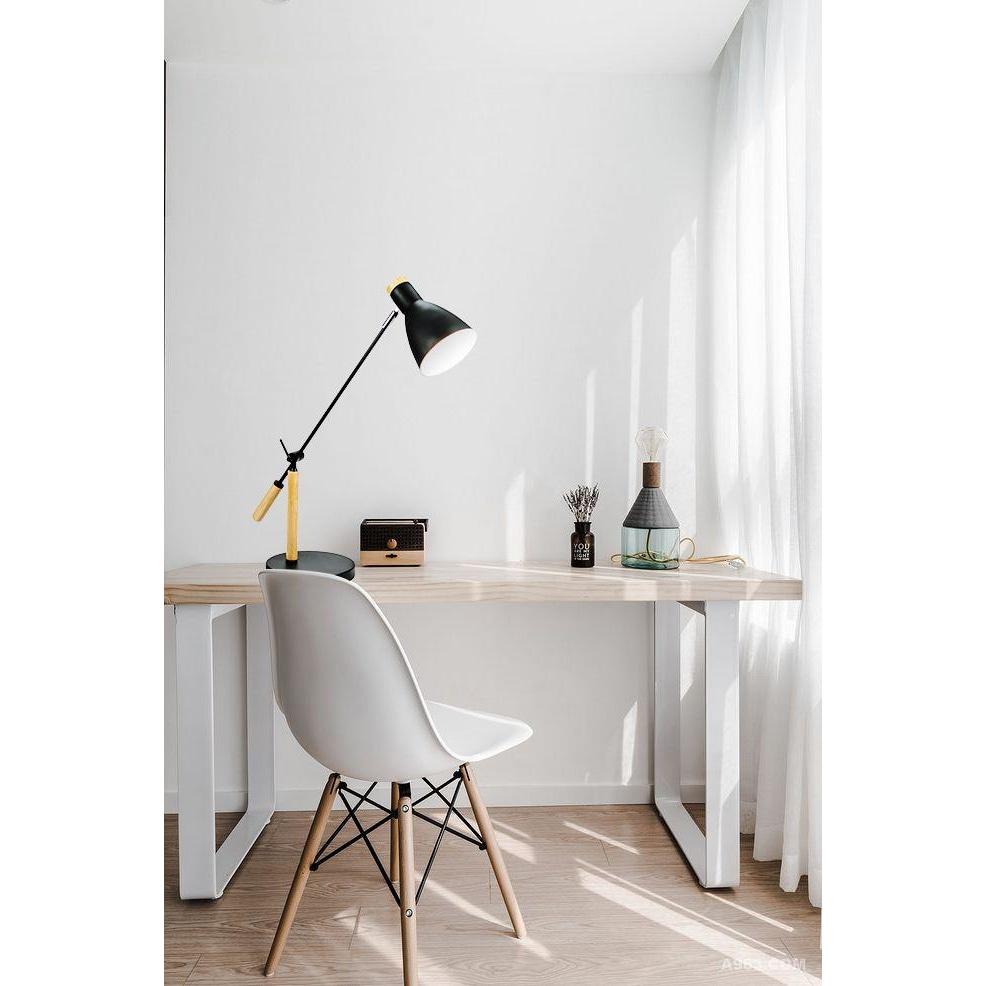 Scandinavian Style Adjustable Table Lamp - Black Fast shipping On sale