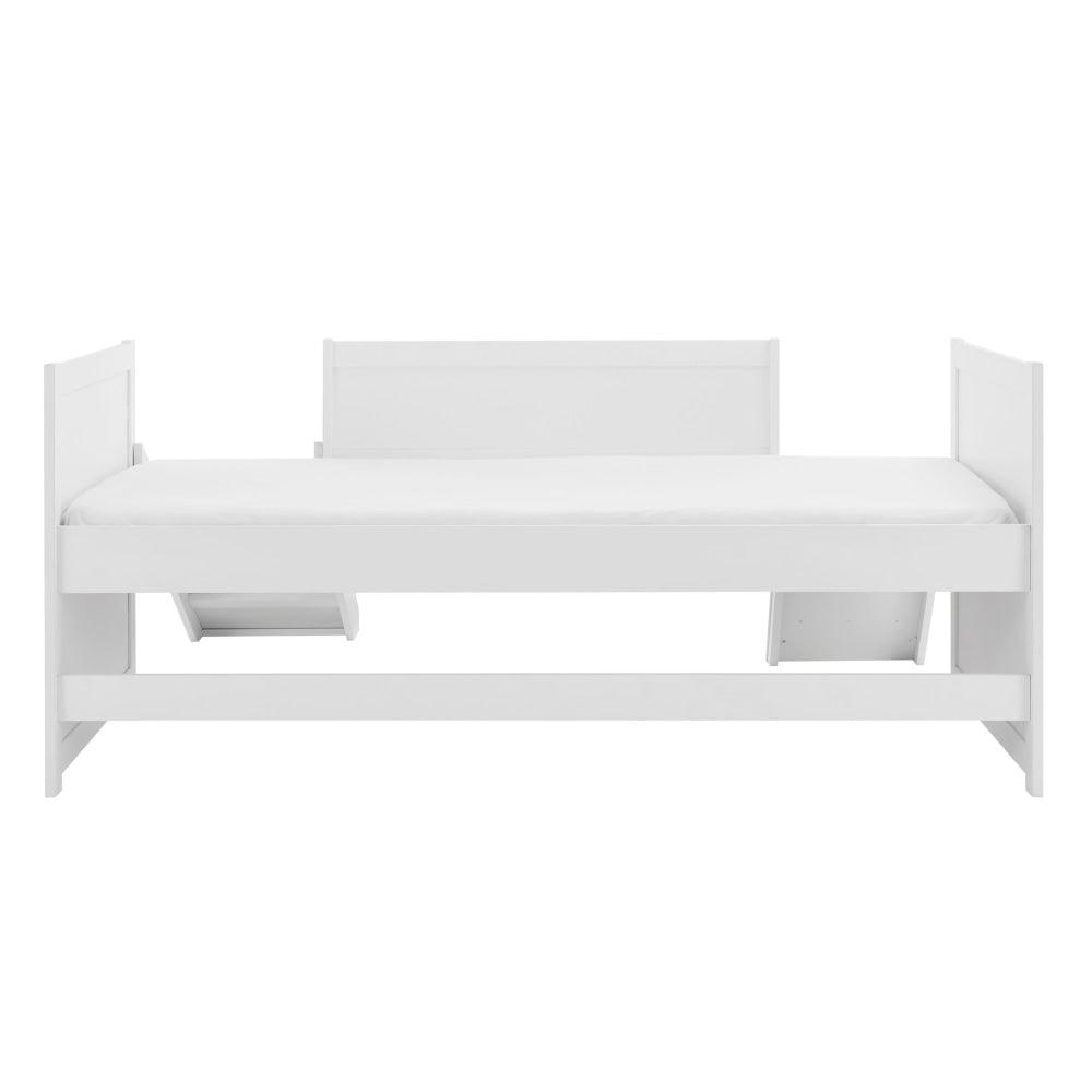 Seattle Kids Childen Bed Frame W/ Slide Single Size - White Fast shipping On sale