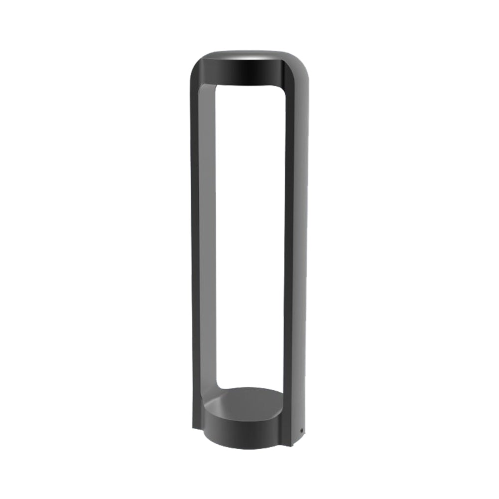 SEKER Garden Bollard Light 13W Rectangular Dark Grey 3000K IP65 H500mm 530LM Fast shipping On sale