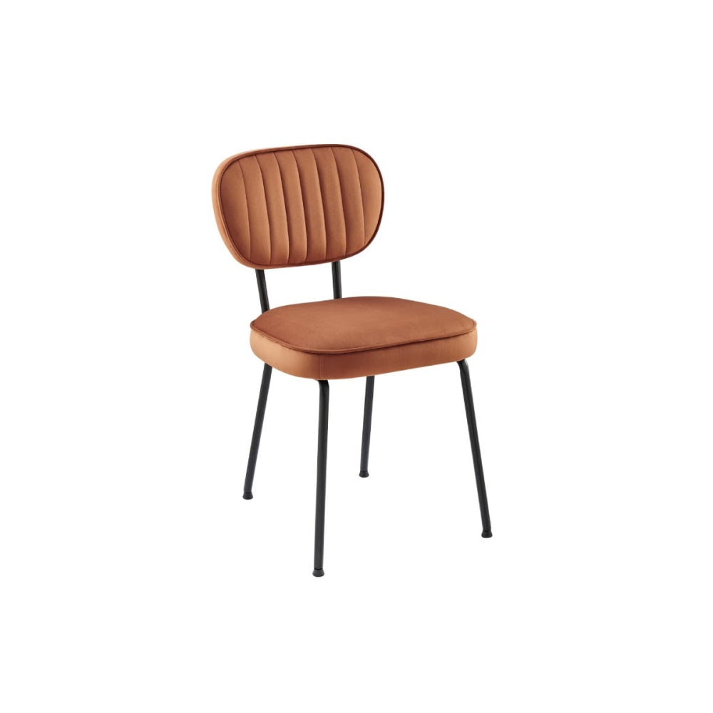 Set of 2 Clair Kitchen Dining Chairs - Copper Chair Fast shipping On sale