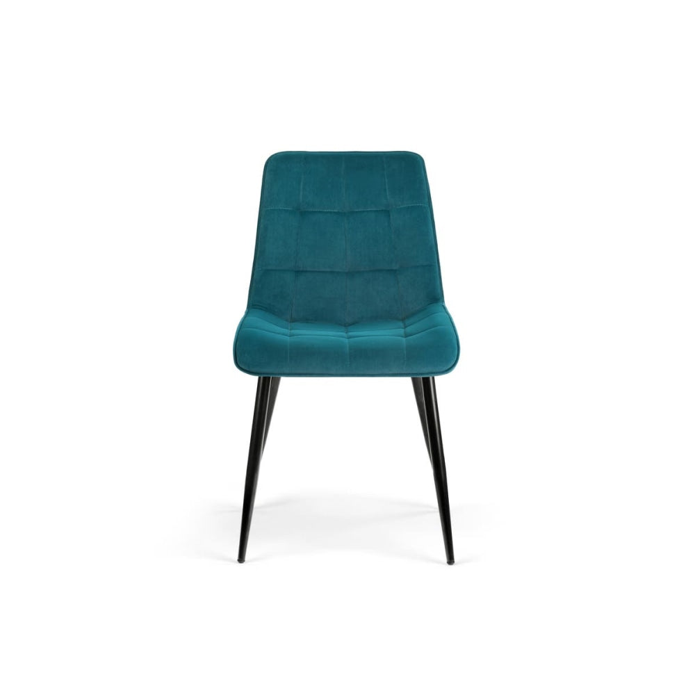 Set of 2 Dover Kitchen Dining Chairs - Teal Chair Fast shipping On sale