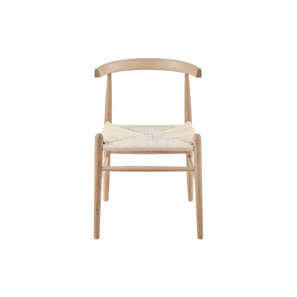 Set of 2 Malibu Kitchen Dining Chairs - Beech/Natural Beech Chair Fast shipping On sale