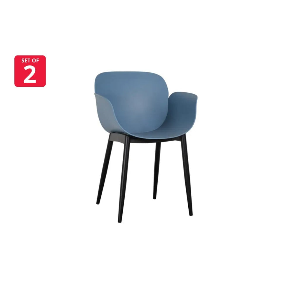 Set of 2 Olive Kitchen Dining Chairs - Blue Chair Fast shipping On sale