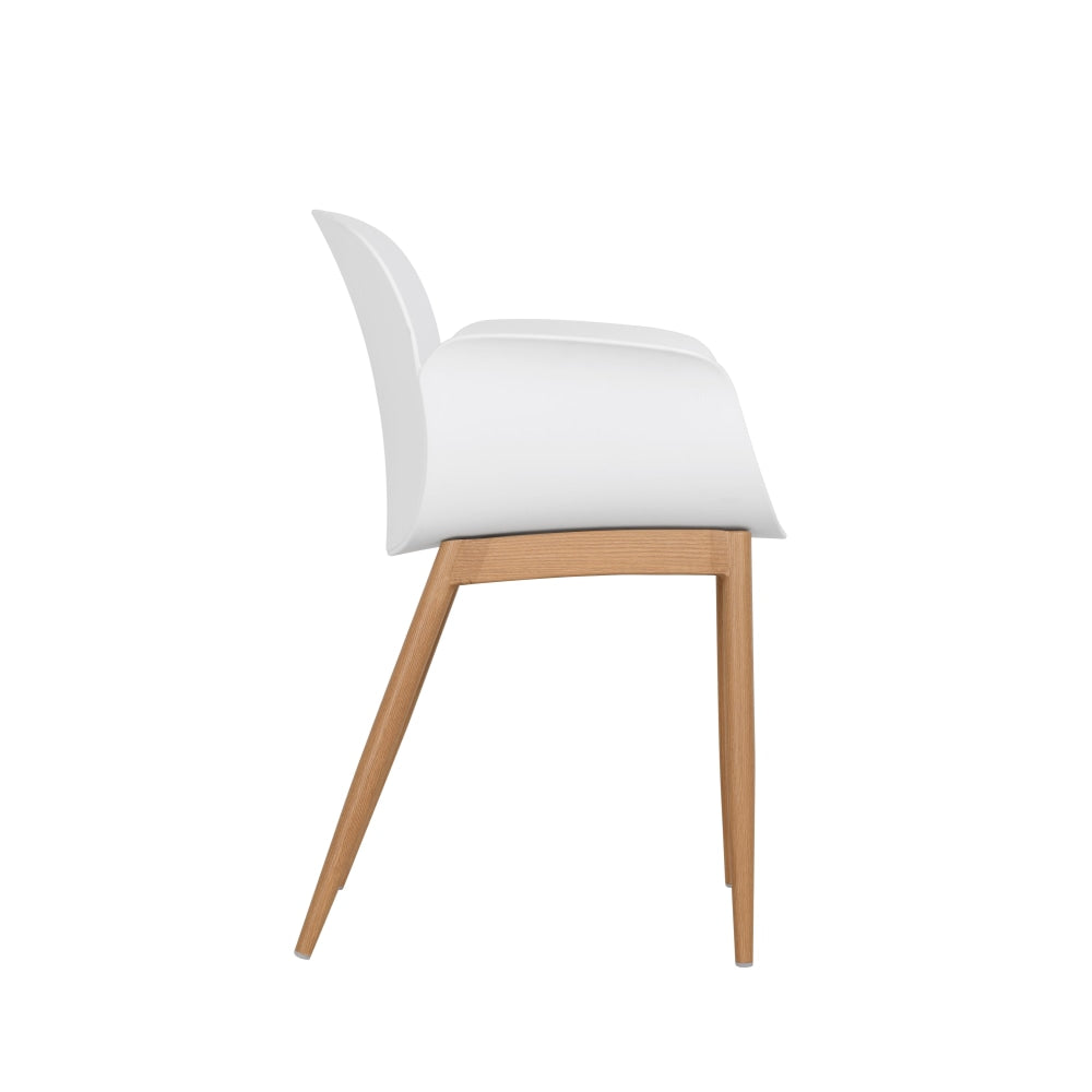 Set of 2 Olive Kitchen Dining Chairs - White Chair Fast shipping On sale