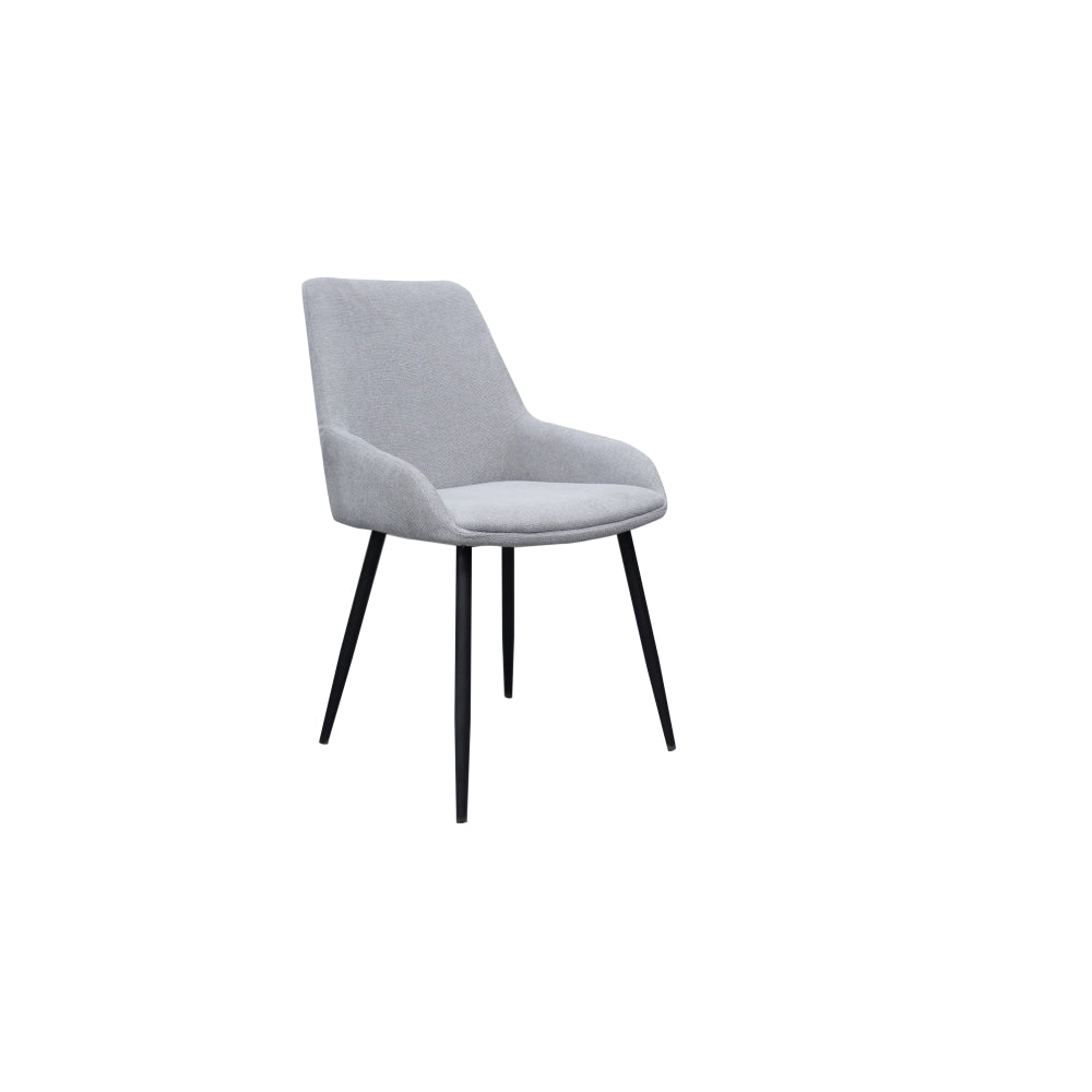 Set Of 2 Rica Modern Ultrasuede Fabric Kitchen Dining Chair - Natural Fast shipping On sale