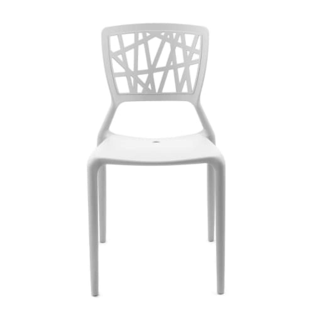 Set of 4 - Dondoli E Pocci Viento Replica Dining Chair White Fast shipping On sale