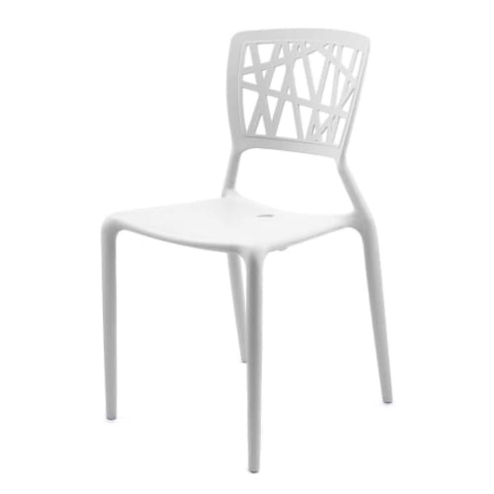 Set of 4 - Dondoli E Pocci Viento Replica Dining Chair - White Fast shipping On sale