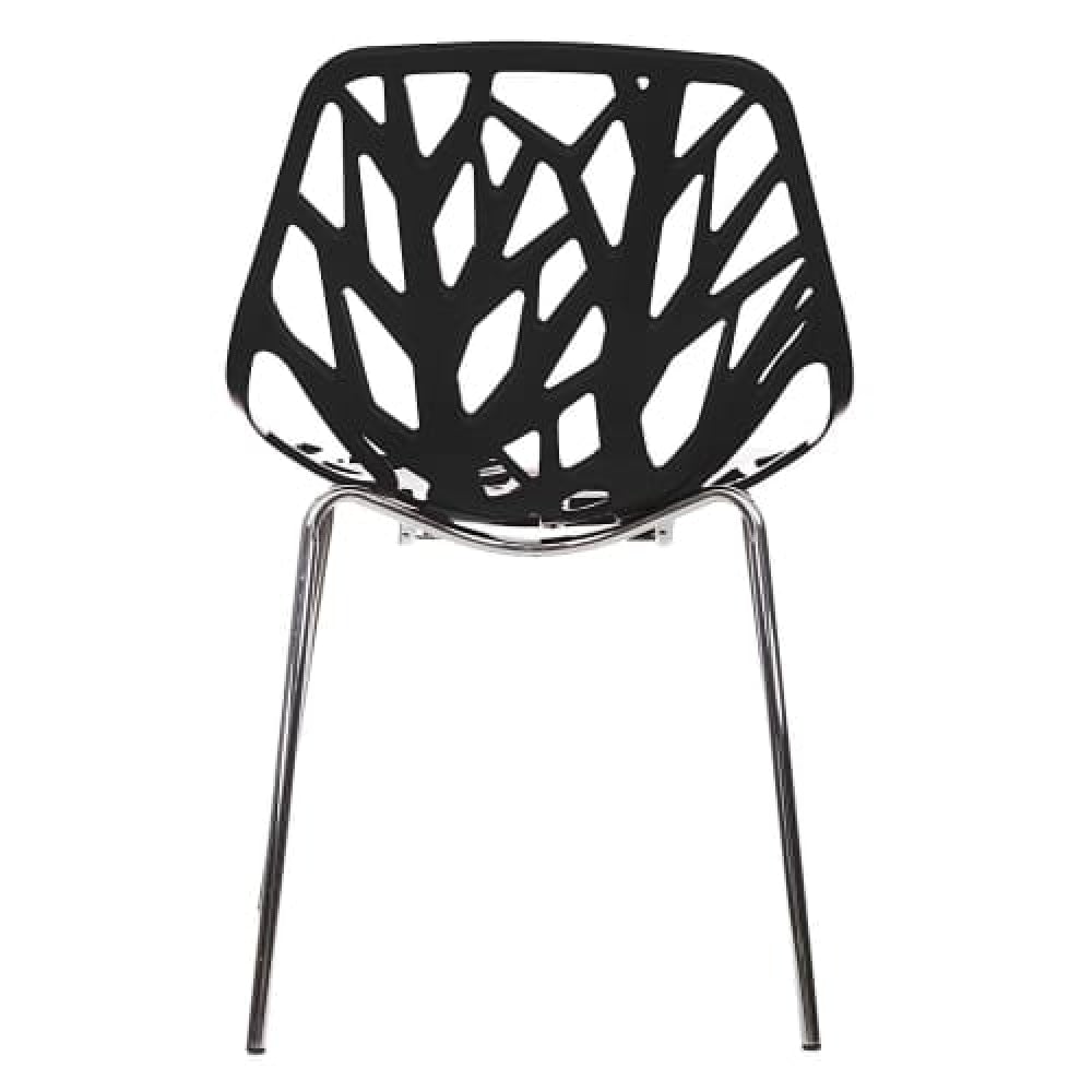 Set of 4 - Marcello Ziliani Replica Caprice Dining Chair - Black Fast shipping On sale