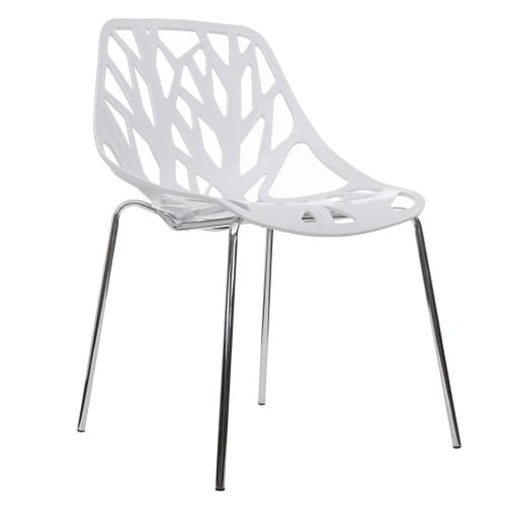 Set of 4 - Marcello Ziliani Replica Caprice Dining Chair - White Fast shipping On sale