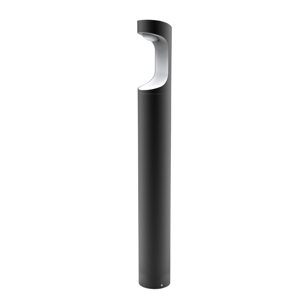 SETH Garden Bollard Light 9W Round Matte Black with White 3000K IP54 H800mm 350LM Fast shipping On sale