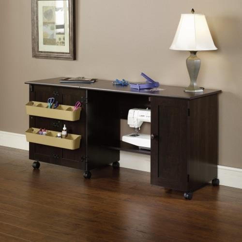 Sewing/Craft Mobile Cart Storage Multi Purpose Table - Cherry Sideboard & Buffet Unit Fast shipping On sale