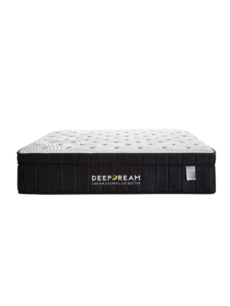 Sleep Happy Charcoal Infused Firm Pocket Spring Mattress - King Single Fast shipping On sale