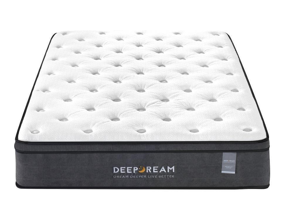 Sleep Happy Essential Premium Pocket Spring 5 Zoned Mattress 34cm - Double Fast shipping On sale