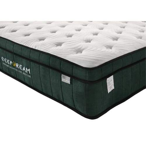 Sleep Happy Premium Green Tea Mattress - Double Fast shipping On sale
