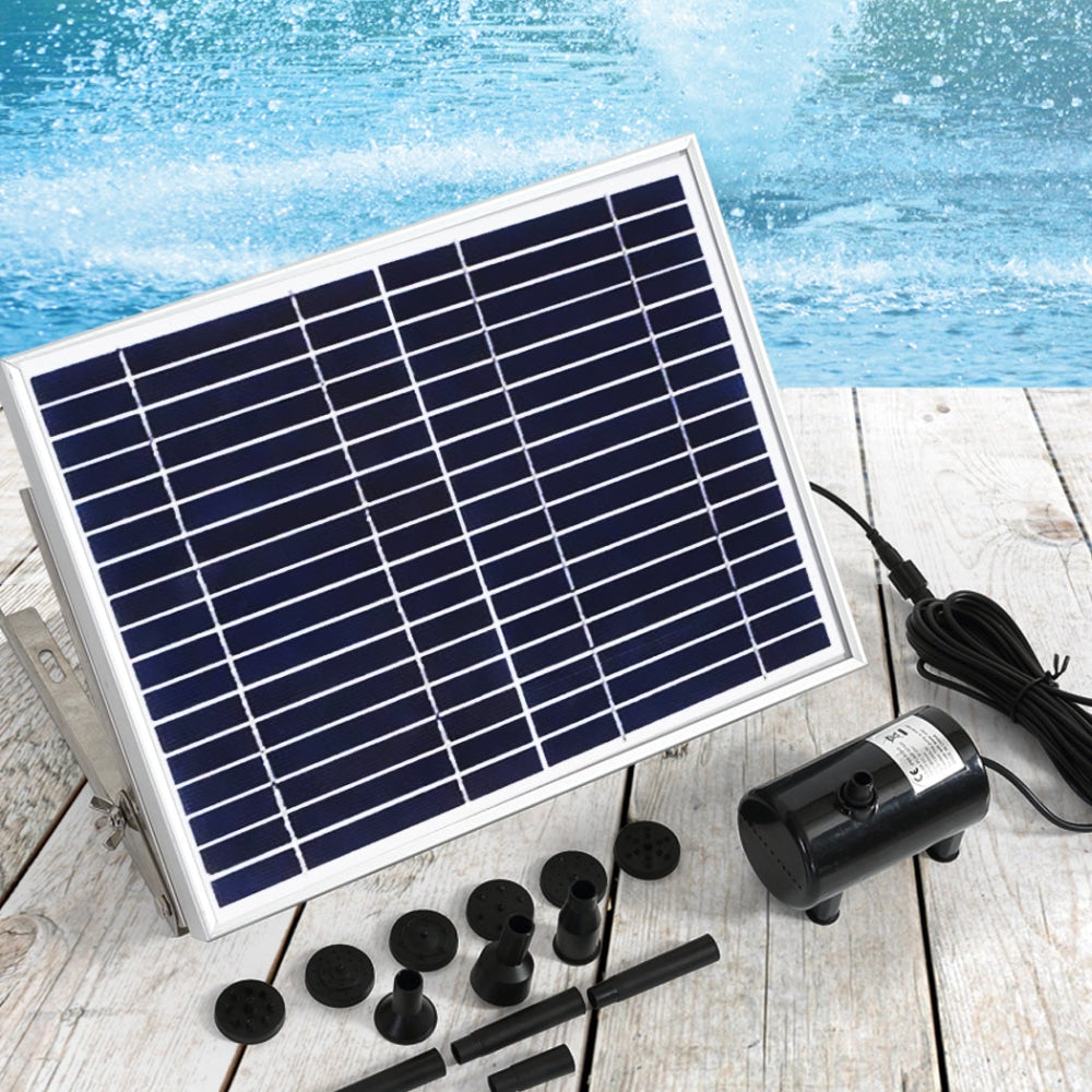 Solar Fountain Water Pump Kit Pond Pool Submersible Outdoor Garden 15W Decor Fast shipping On sale