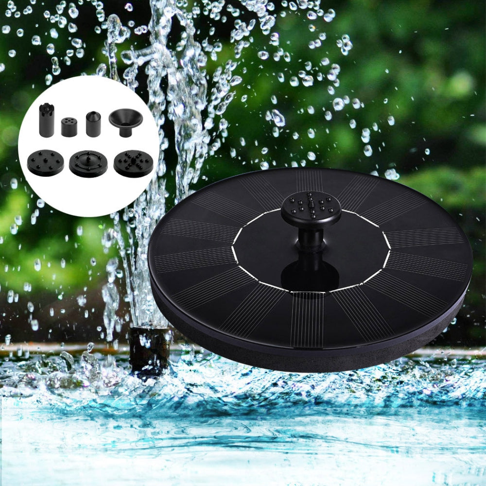 Solar Powered Water Fountain Power Floating Kit Garden Pond Pool Bird Bath Panel Fast shipping On sale
