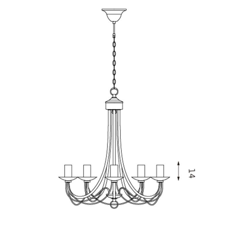 Solaris Modern Luxury Chandelier Light Pendant Lamp - Antique Brass Chandeliers Fast shipping On sale