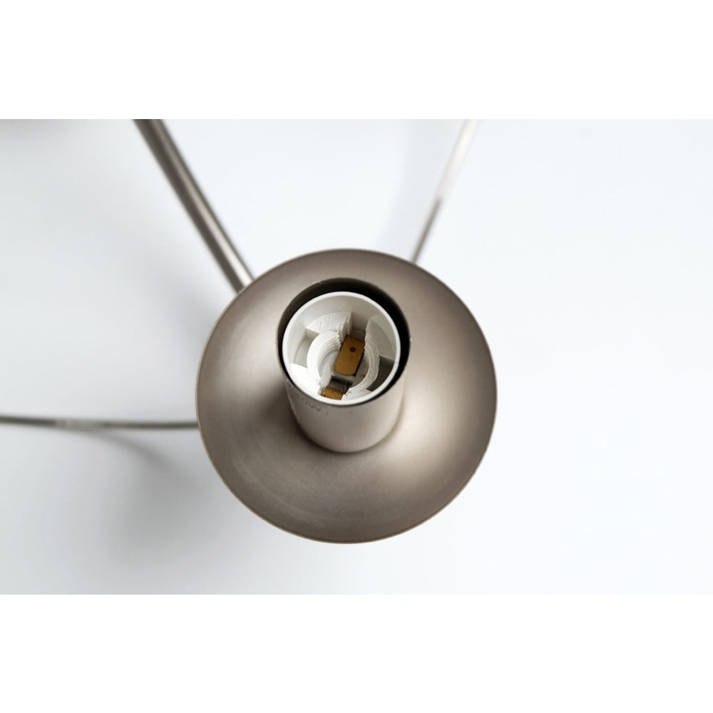 Solaris Modern Luxury Chandelier Light Pendant Lamp - Satin Chrome Chandeliers Fast shipping On sale