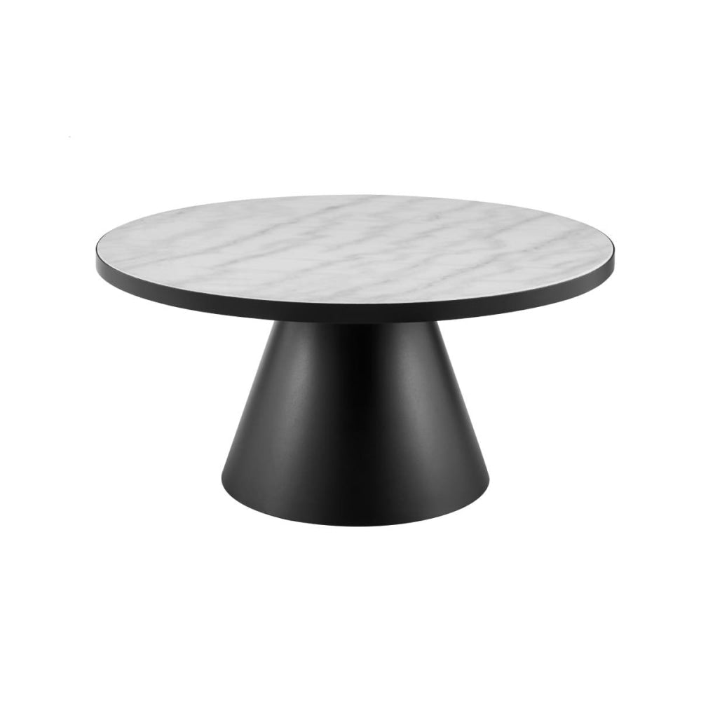 Soli Coffee Table - Black/White Large Fast shipping On sale