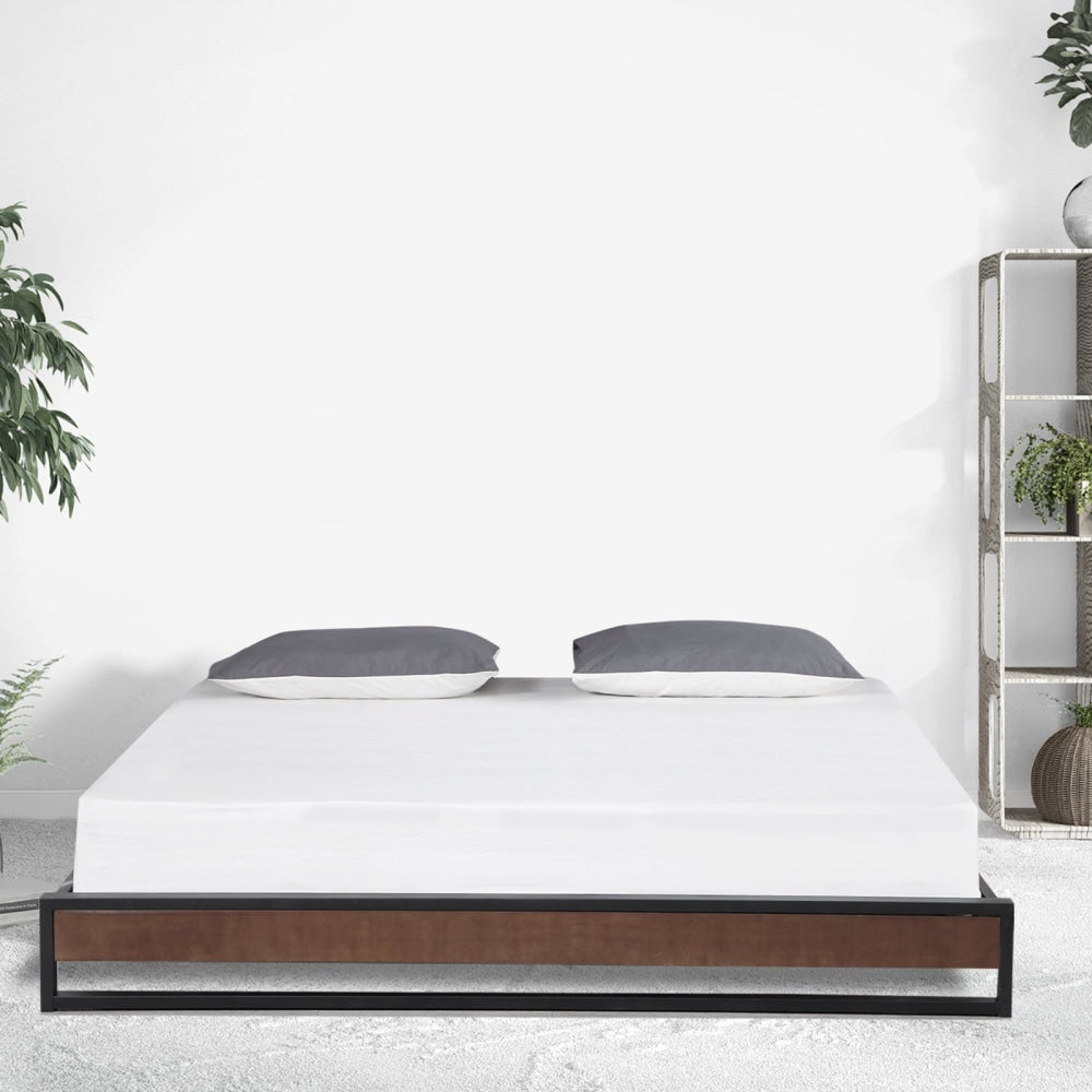 Sorrento Metal and Wood bed base - Double Bed Frame Fast shipping On sale