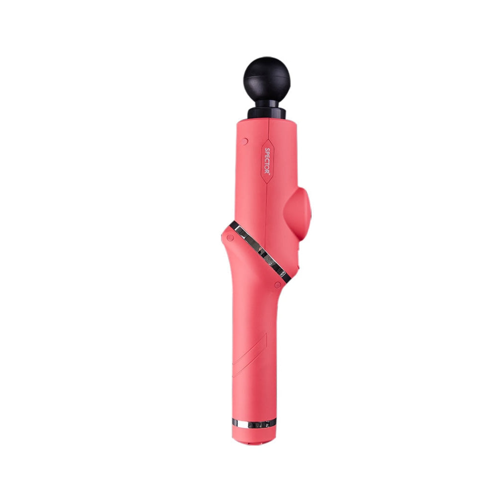 Spector Massage Gun 90° Rotatable Deep Tissue Percussion Muscle Vibrating Pink Massager Fast shipping On sale