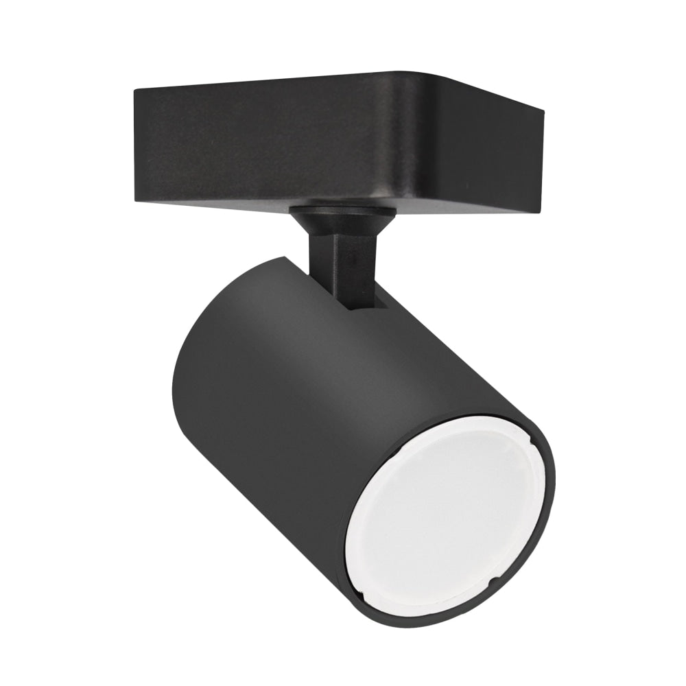 Spot Light GU10 1 LIGHT/ADJ Square Base Black IP20 Fast shipping On sale