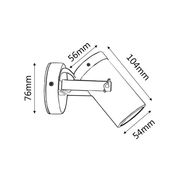 Spot Light Single Adjustable 12V MR16 Aged Copper IP54 Brass Bracket Anti-Glare Fast shipping On sale