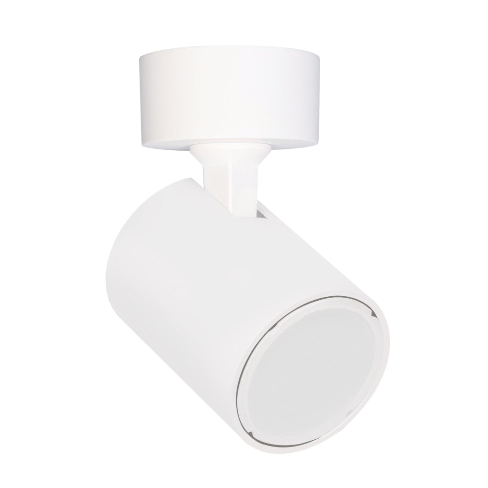 Spot Light Single Adjustable GU10 White IP20 Round Base OD60mm Fast shipping On sale