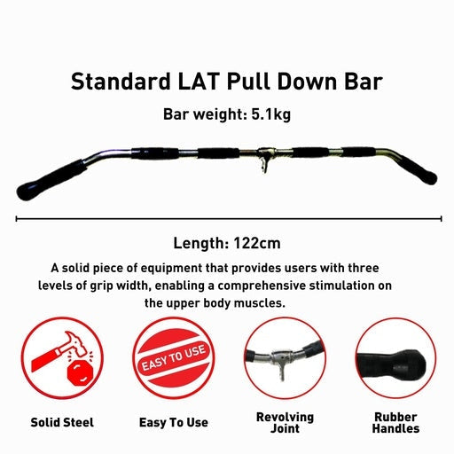 Standard LAT Pull Down Bar Sports & Fitness Fast shipping On sale
