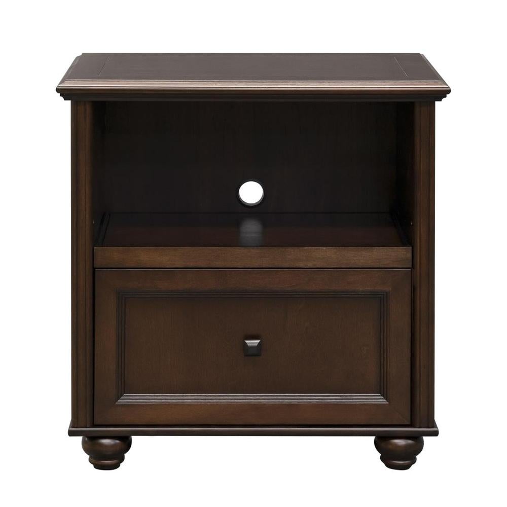 Stanford Printer Cart Filing Cabinet Office Storage - Walnut Fast shipping On sale