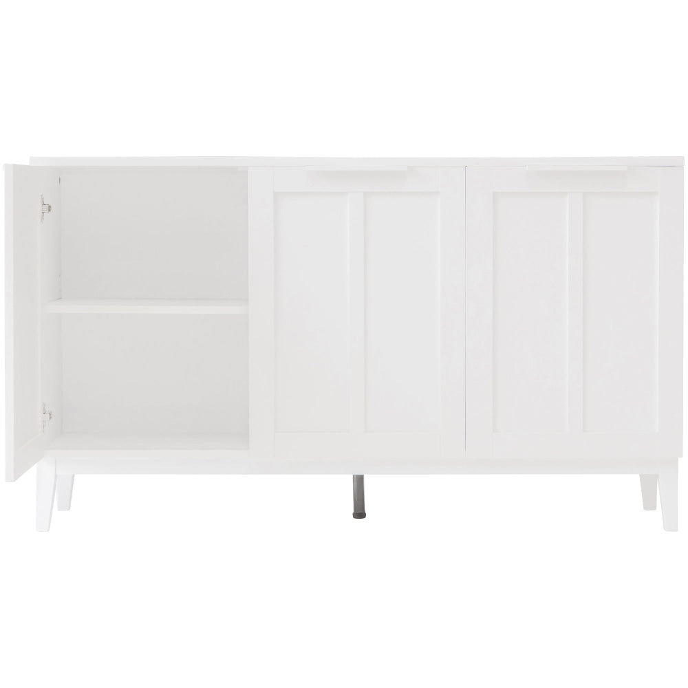 Stanley Modern Classic Large Buffet Unit Sideboard Cupboard W/ 3-Doors - White & Fast shipping On sale