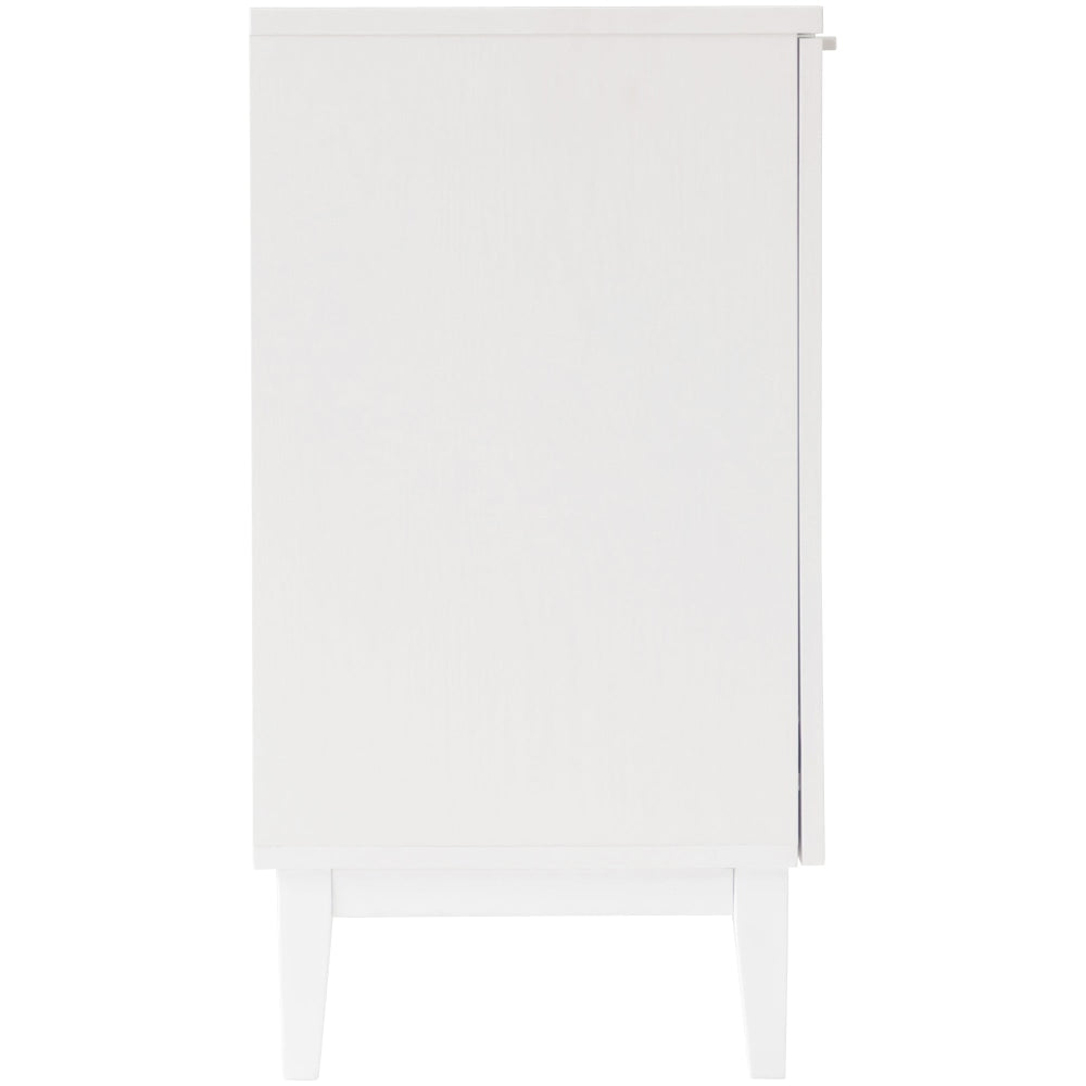 Stanley Modern Classic Small Buffet Unit Sideboard Cupboard W/ 2 - Doors - White & Fast shipping On sale