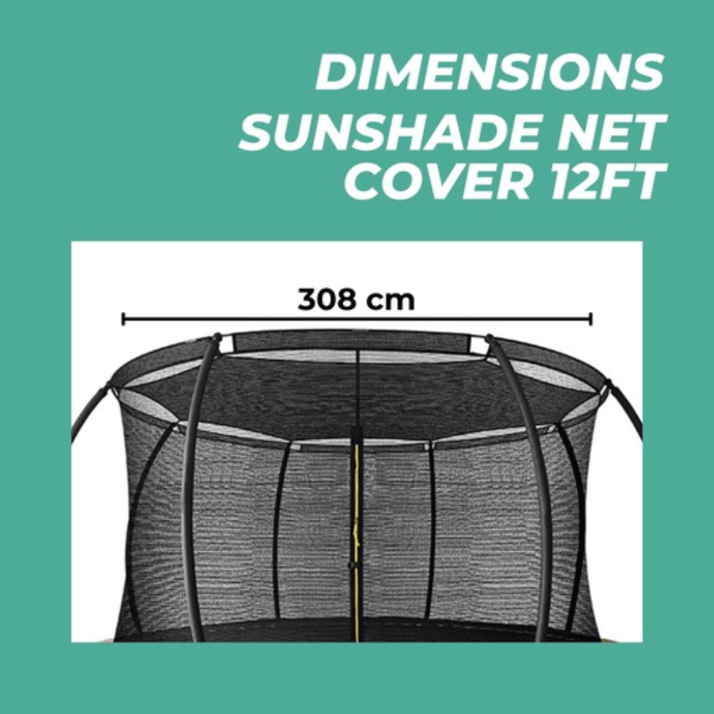 Sunshade Net for Trampoline 12ft Sports & Fitness Fast shipping On sale