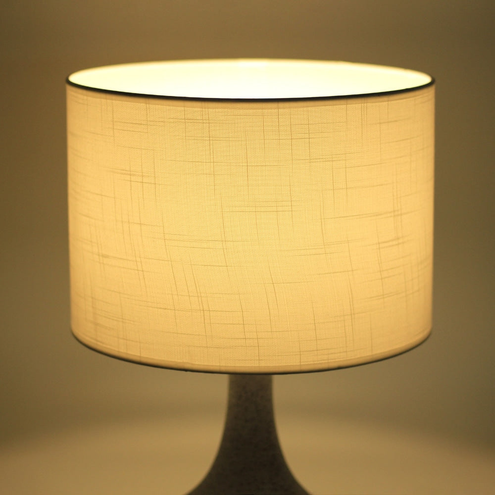 Symphony Curvy Modern Ceramic Table Lamp Light Large Black Fast shipping On sale