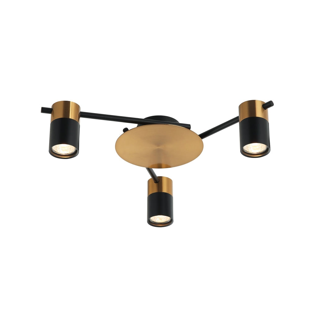 TACHE Spot Light GU10 X 3 Interior Ceiling Brass & Black OD510mm H120mm Adjustable Fast shipping On sale