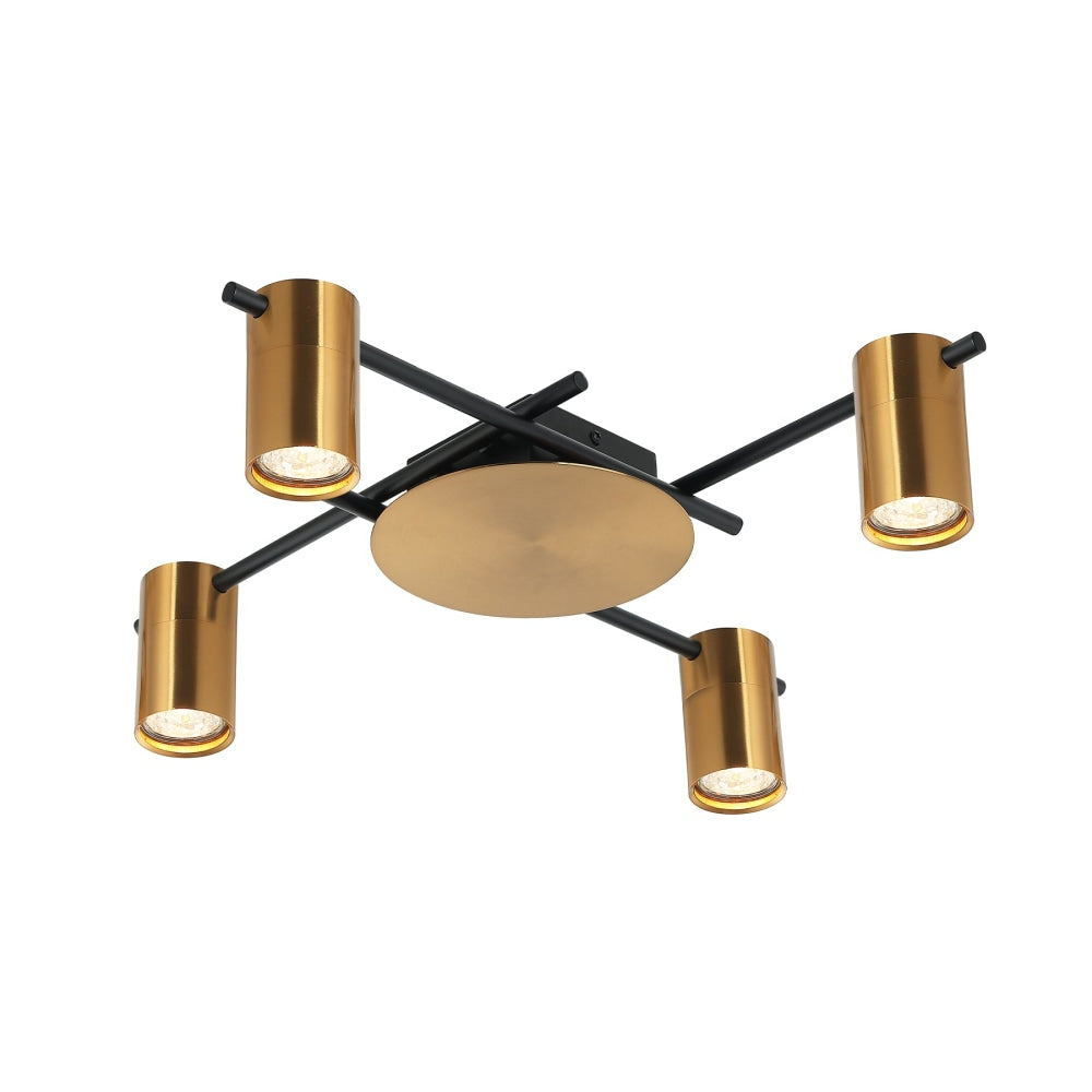 TACHE Spot Light GU10 X 4 Interior Ceiling Brass OD520mm H120mm Adjustable Fast shipping On sale