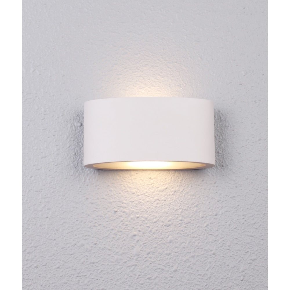 TAMA Wall Light Surface Mounted Up/Down 6.8W Curved Sand 3000K IP54 605LM Lamp Fast shipping On sale