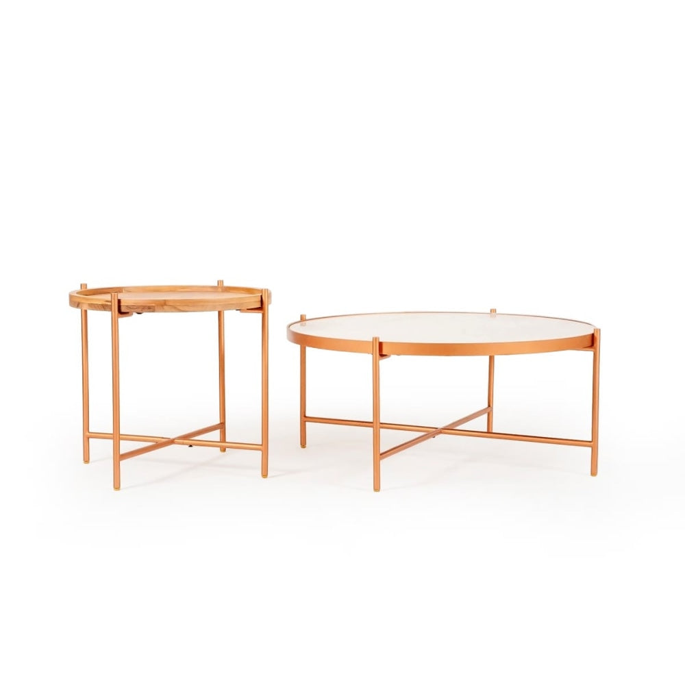 Tamba Set of 2 Coffee Tables Table Fast shipping On sale