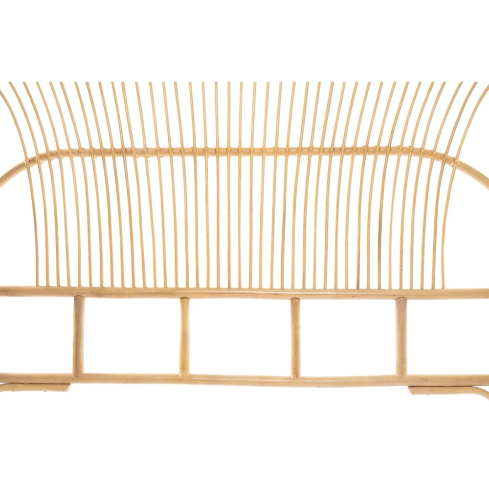 Teagan Rattan Eco Friendly Bed Head Headboard Queen Size - Natural Fast shipping On sale