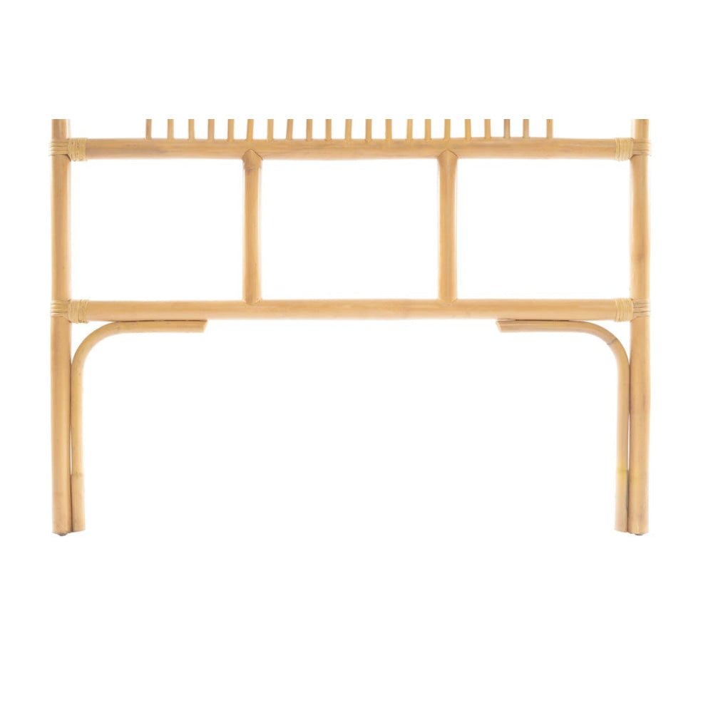 Teagan Rattan Eco Friendly Bed Head Headboard Single Size - Natural Fast shipping On sale