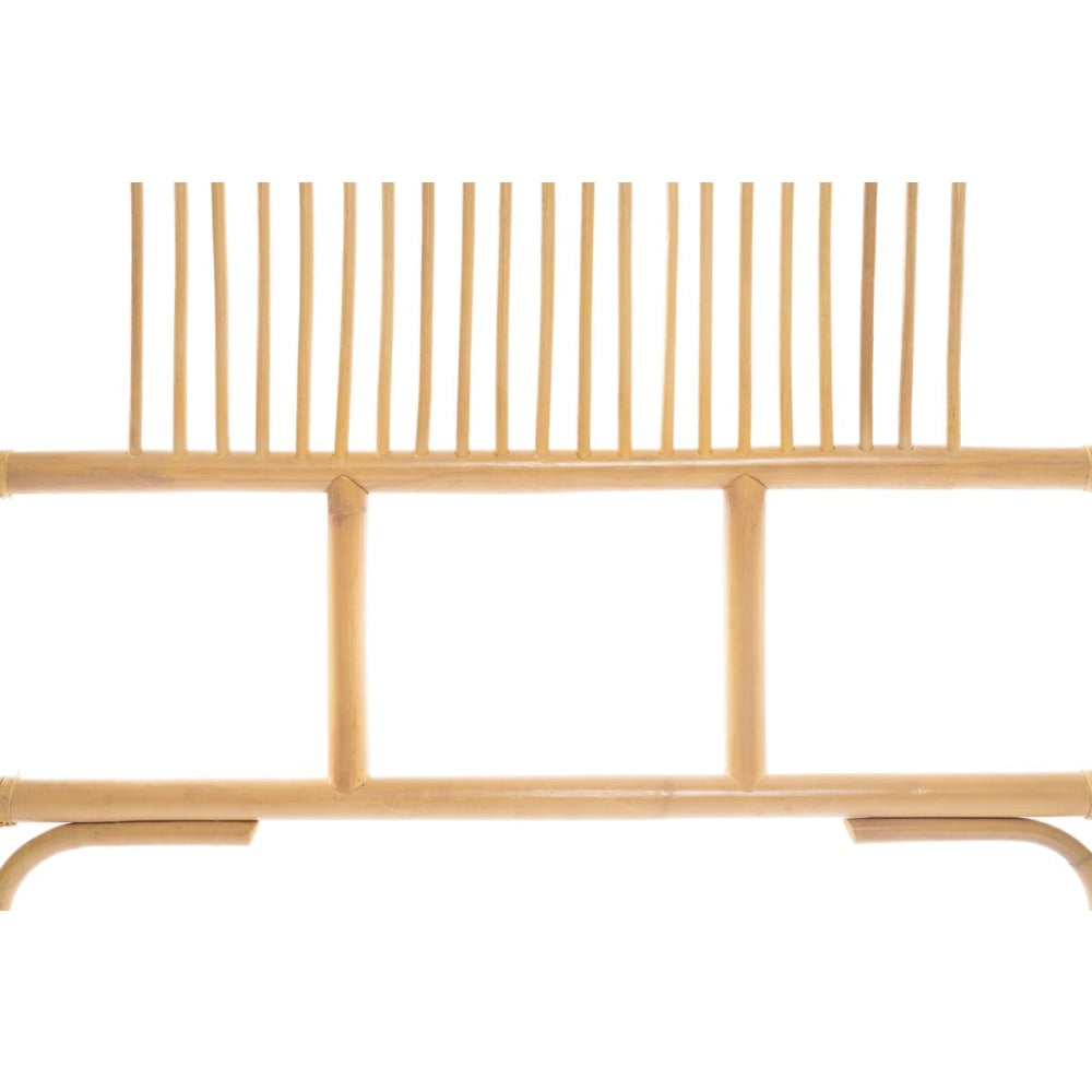 Teagan Rattan Eco Friendly Bed Head Headboard Single Size - Natural Fast shipping On sale