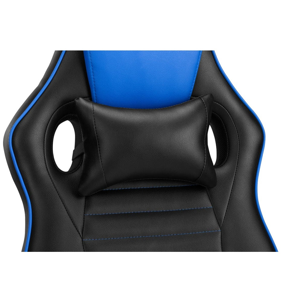 Tempest PU Leather Office Computer Work Task Gaming Chair - Blue Fast shipping On sale