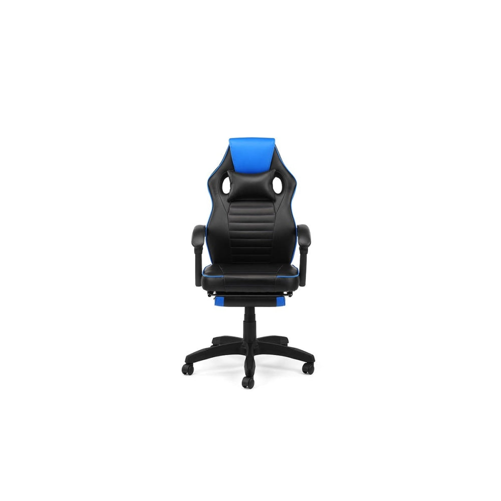 Tempest PU Leather Office Computer Work Task Gaming Chair - Blue Fast shipping On sale