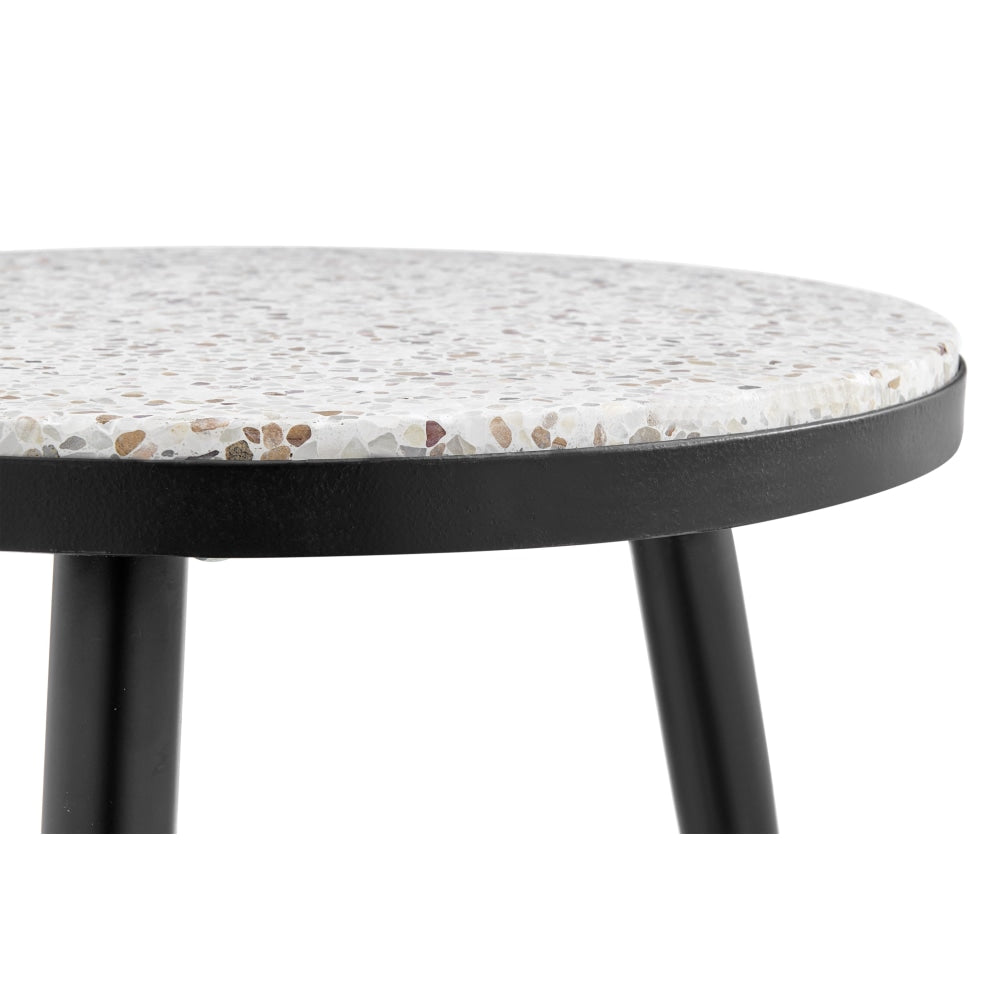 Terence Terrazzo End Lamp Side Table Fast shipping On sale