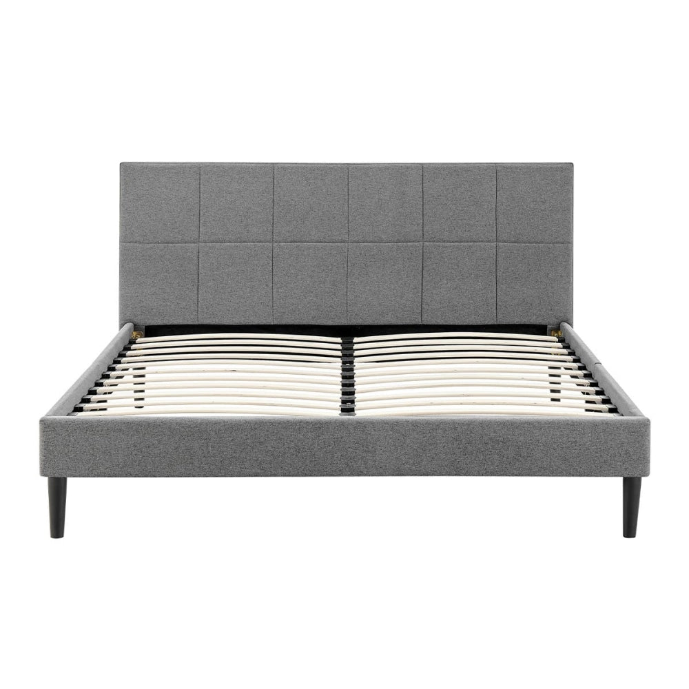 Theodore Bed Frame - Charcoal Double Fast shipping On sale