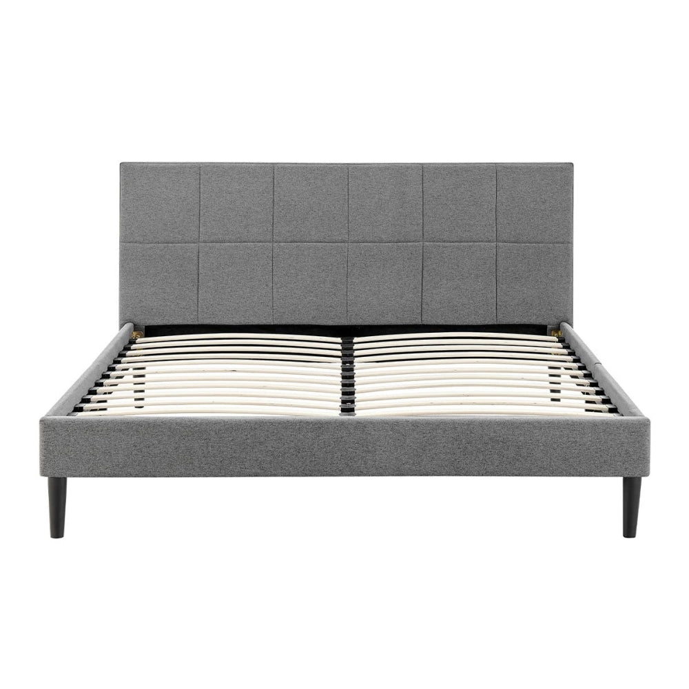 Theodore Bed Frame - Charcoal King Fast shipping On sale