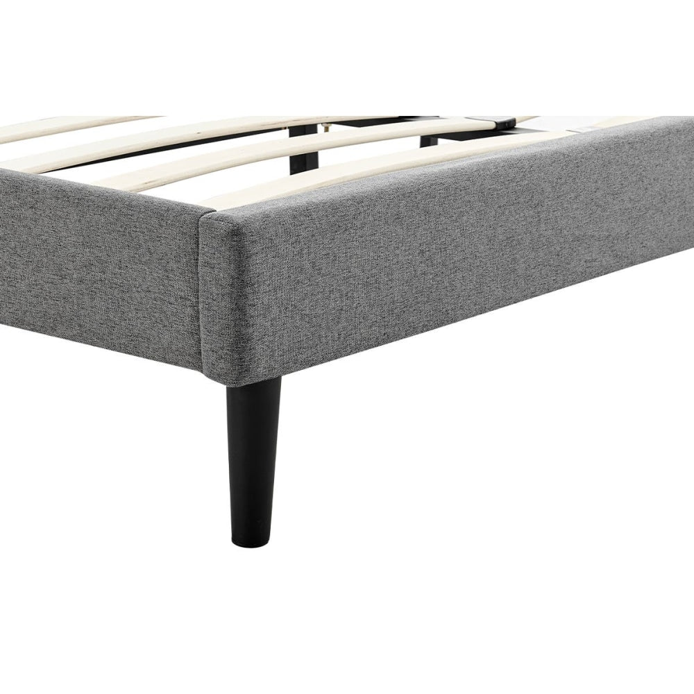 Theodore Bed Frame - Charcoal King Fast shipping On sale