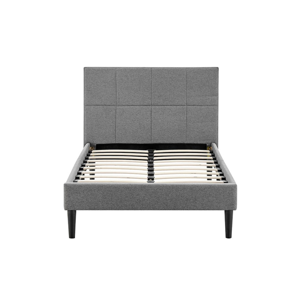 Theodore Bed Frame - Charcoal Single Fast shipping On sale